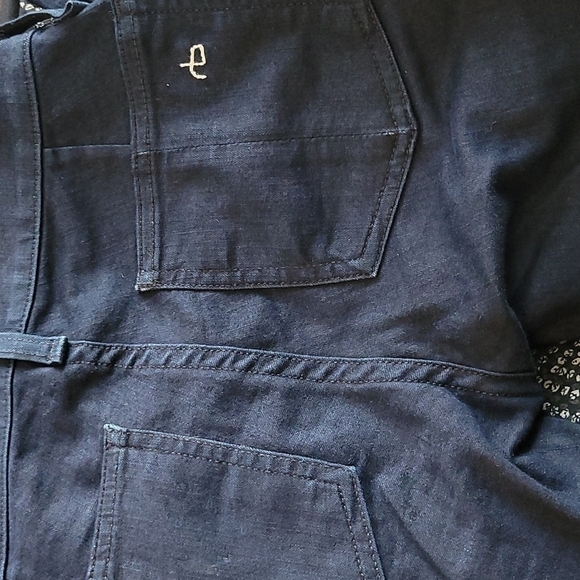 Rag and bone copper Embroidered Denim Black Skinny jeans Boho Bohemian - Picture 8 of 8